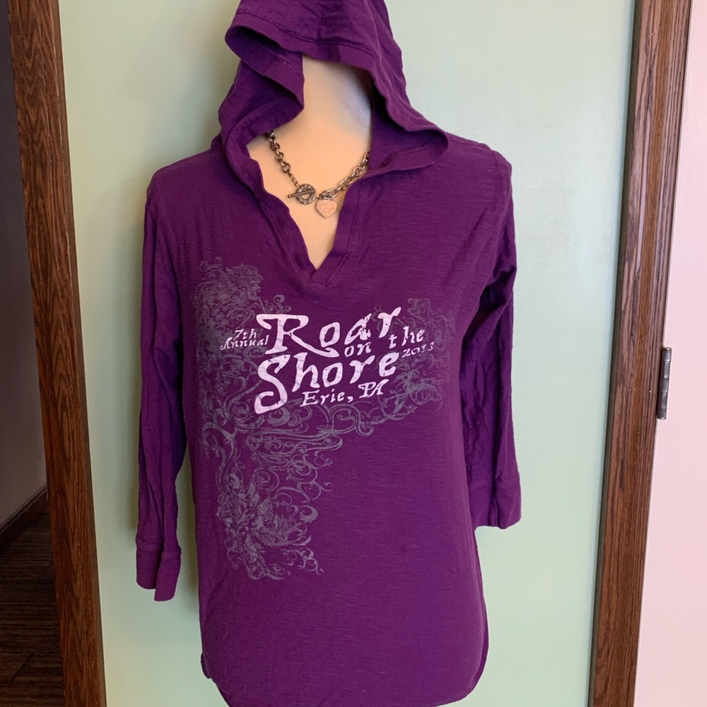 long sleeve purple Size L